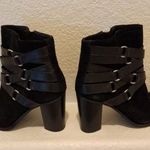 Adrienne Vittadini Black Ankle Boots Size 8 Photo 0