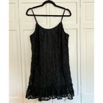 Scoop nyc black lace cami dress size large Photo 2