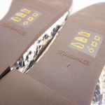 Madewell Adelle Ballet Flat in Snake Embossed Leather, women's size 7 Photo 9