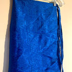 100% silk wrap dress Blue Size undefined Photo 0
