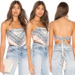 superdown  Sophia Bandana Top in Pink Small Photo 1