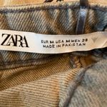 ZARA NWT  Denim Strapless Corset Top Size Medium Photo 12