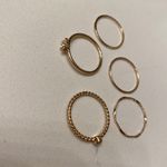 Altar'd State NWOT altar d’state set of five dainty gold rings Photo 2