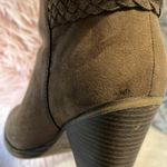 Altar'd State Booties Brown Faux Suede Side Zip Ankle Boots Womens 7.5 Photo 12