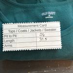 Old Navy  Waffle Knit Thermal Shirt Teal 4X‎ Photo 6