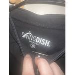 Swingdish Black Long Sleeve Quarter Zip Golf T Shirt Photo 3