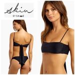 SKIN BY SAME bandeau top. NWT Black Size M Photo 1
