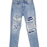 GRLFRND NWT x Revolve Karolina High-Rise E Street Distressed Skinny Jeans 29 Photo 2