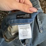 Veronica Beard  Dylan full length straight high rise jeans size 24 sunset pier Photo 6