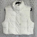 Garage  Women's White Quilted Vest Photo 0