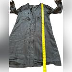 Banana Republic  Semi Sheer Button Up Tunic Top and Tank Set Womens Medium Black Photo 12