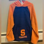 Syracuse Orange and Blue Fuzzy Hoodie Size M Photo 0