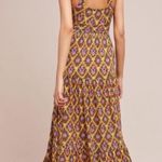 Anthropologie  Maeve Yellow Floral Maxi Dress S Photo 8