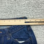 Kate Spade  Women's High-Rise Straight Leg Wide Cuff Jeans - Size: 2 Denim Blue Photo 5