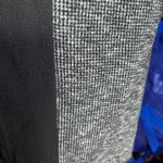 Save The Queen Italia Black Gray Tweed Colorblock Sheath Dress XL Square Neck Size M Photo 10