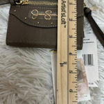 Jessica Simpson  Marissa Faux  Leather Fold Over Card Wallet Color Mink NWT Photo 8