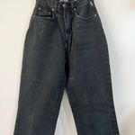 Versace Jeans Couture Vintage Black Denim Jeans Mom High Waisted Straight Medusa Photo 15