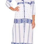 Bardot Revolve Santorini Off Shoulder Maxi Dress in Ivory Photo 10