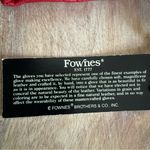 NWT Vintage 1980s Fownes Red Leather Chic Winter Dress Gloves Lined Size 7 Photo 6