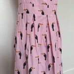 lungo l'arno Toucan Bird Halter Dress Photo 2
