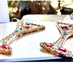 Cocktail Drink Earrings Martini Rhinestones Cruise Beach Island Vacation New Gold Photo 5