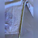 Palm Grove Women's 2X Beige Palm Flower Printed Pull On Cropped Pants Wide Leg Tan Photo 8