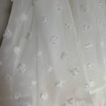 Lulus  Just One Twirl White Polka Dot Tiered Mini Skater Dress Photo 4