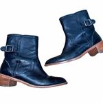 Loeffler Randall  size 5 1/2 black leather boots Photo 0