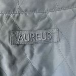 Aureus Reversible Blue Lightweight Fleece Quilted Golf Vest Athleisure S Photo 3