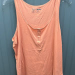 5.11  Tactical‎ Tank Top Womens XL Salmon Pink Sleeveless Button Casual Photo 0