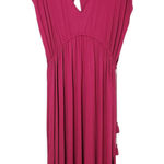 Loft Beach Fuchsia Cover-Up Dress NWT Size Large Hot Pink Beach Dress Photo 0