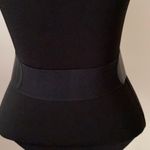 Kohls Kohl’s black wide belt contemporary stretchy S/M Photo 3