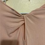 Vera Wang Simply Vera Pink Relaxed Short Sleeve Tee Photo 8