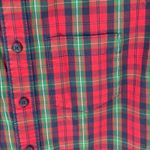 Hawker Rye Mens Small Slim Fit Red Plaid Long Sleeve Button Down Holiday‎ Photo 1