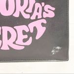 Victoria's Secret  Just Add Lipstick Black Accessory Makeup Cosmetic Bag Photo 2