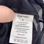 Lush Clothing Lush Blue Sparkly Metallic Off Shoulder Top Small Photo 4