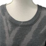 Zella NWT  Black Gray Animal Tiger Print Oversized Sweatshirt Tunic Dress Small Photo 3