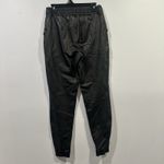 Spanx Joggers Pants Size Large Black Faux Leather NEW $148 Photo 3