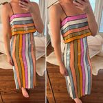 Veronica Beard  Ivanna Sequin Stripe Midi Dress Size 6 NWOT Photo 11