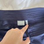 Athleta  Swim Womens 8 Shorts Drawstring Button Navy Blue Pockets Summer Beach Photo 3