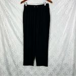 Walter Baker Walter‎ Baker Sophia Jogger Black Linen Blend Mid Rise Travel Pants Size M NWT Photo 2