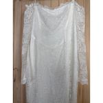 Lulus NWT Beloved Promise White Lace Off Shoulder Mermaid Maxi Dress Bridal XL Photo 7