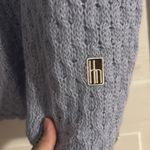 Helen Hammon Vintage Carolina Blue Sweater Size L Photo 3