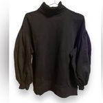 ZARA  baloon sleeve mock neck sweatshirts size medium large Photo 0