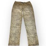 Vintage 90’s: Overdrive Jeans ༄ High Waist Snakeskin Print ༄ Bal Harbour Shops ༄ Size 12 Photo 0