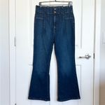 Free People We The Free Jayde Crop Flare Dark Blue Jeans NWT Photo 4