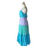 Marc New York NWT  Maxi Dress Tiered Sleeveless Multicolor Photo 2