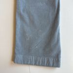 Free People  High Time Kick Corduroy Flare Pants Pearl Blue Size 12 NWT Photo 11