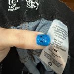 Terra & Sky Wide-Leg Blue Denim Ankle Cropped Jeans Photo 2