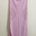 Anue by New Balance Pink Ruched Mandala Boat Neck Tank size XS Activewear Yoga Photo 0